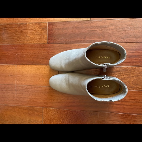 Grey Jack Rogers Booties - Picture 2 of 4